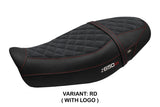 Kawasaki Z650RS 2022-2026 Seat Cover TPZ Italia Velvet Red Black