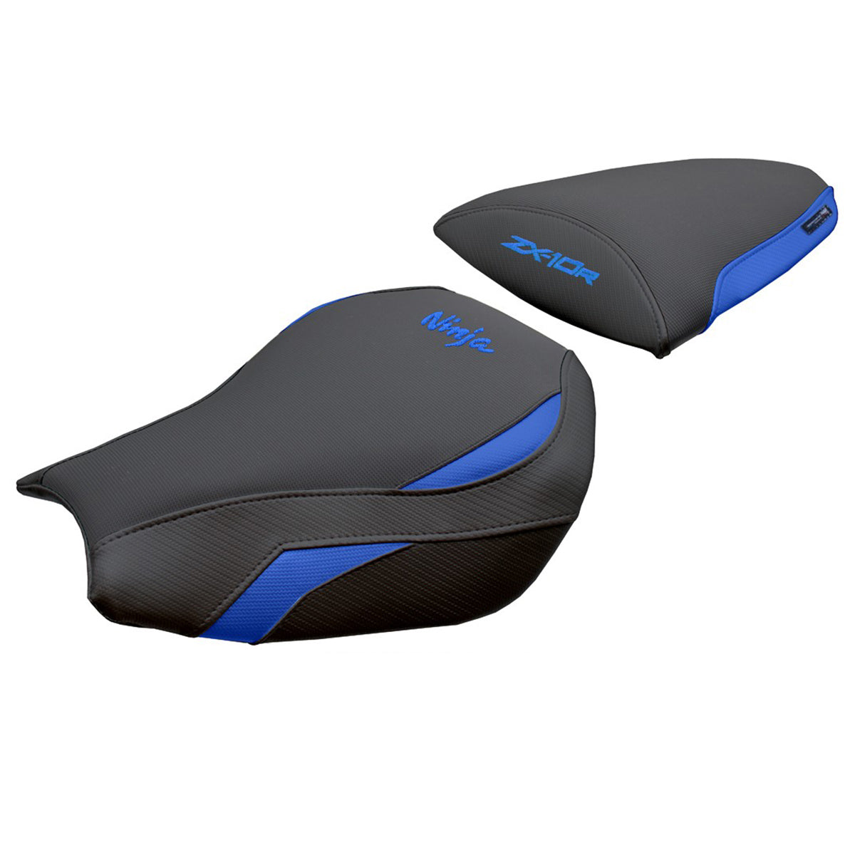 Funda de asiento Kawasaki Ninja ZX 10 R 2006-2007 Tappezzeria Italia TPZ Azul Negro