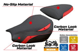 Kawasaki Ninja ZX 10 R 2006-2007 Seat Cover Tappezzeria Italia TPZ Red Black