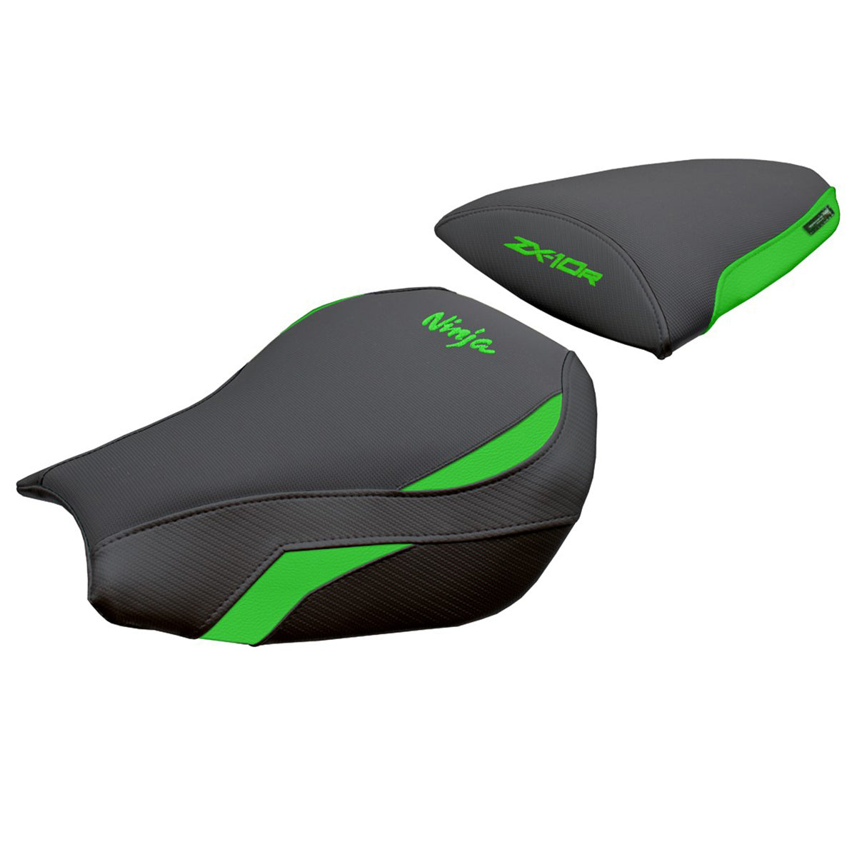 Kawasaki Ninja ZX 10 R 2006-2007 Seat Cover Tappezzeria Italia TPZ Comfort Green Black
