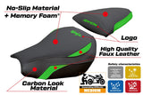 Kawasaki Ninja ZX 10 R 2006-2007 Seat Cover Tappezzeria Italia TPZ Comfort Green Black