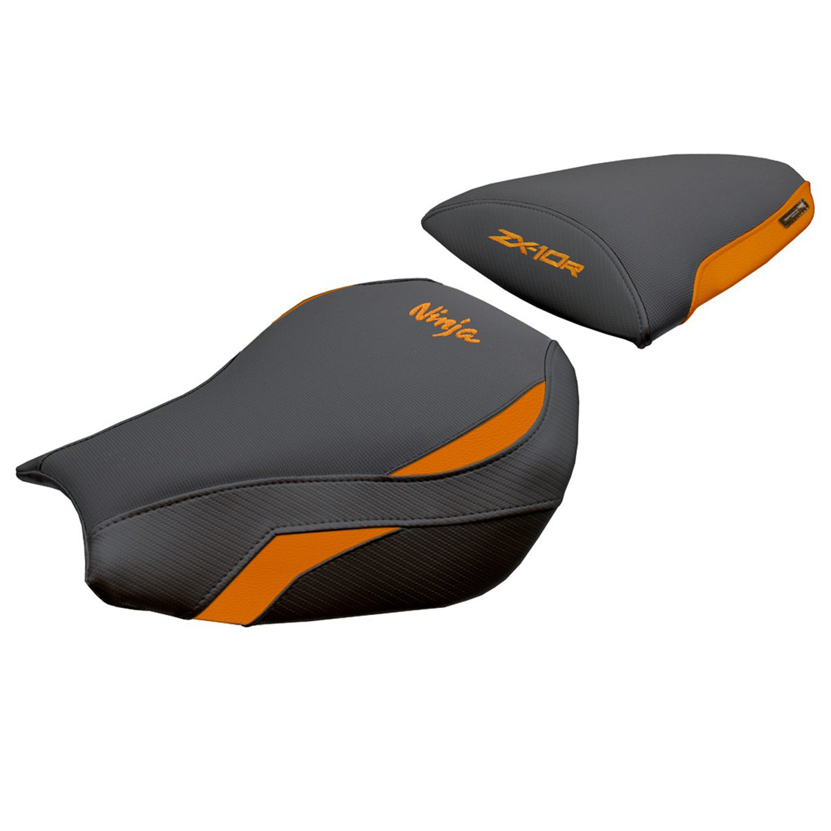 Kawasaki Ninja ZX 10 R 2006-2007 Seat Cover Tappezzeria Italia TPZ Comfort Orange Black