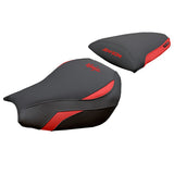 Funda de asiento Kawasaki Ninja ZX 10 R 2006-2007 Tappezzeria Italia TPZ Comfort Rojo Negro