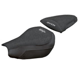 Funda de asiento Kawasaki Ninja ZX 10 R 2006-2007 Tappezzeria Italia TPZ Ultragrip Negro