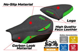 Kawasaki Ninja ZX 10 R 2006-2007 Seat Cover Tappezzeria Italia TPZ Ultragrip Green Black