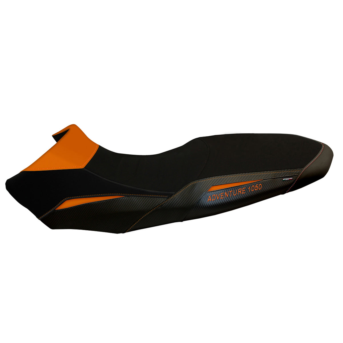 KTM 1050 Adventure 2015-2016 Seat Cover Tappezzeria Italia TPZ in Orange Black