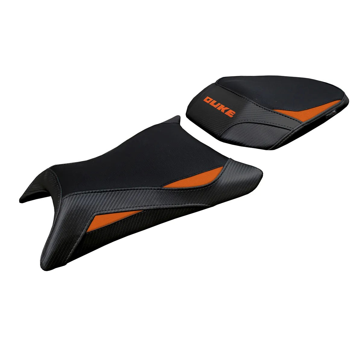 KTM 125 Duke 2024-2026 Seat Cover TPZ Italia Comfort Orange Black