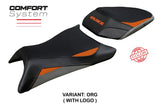 KTM 125 Duke 2024-2026 Seat Cover TPZ Italia Comfort Orange Grey Black