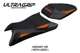 KTM 125 Duke 2024-2026 Seat Cover TPZ Italia Ultragrip Orange Black