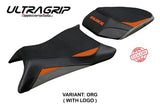 KTM 125 Duke 2024-2026 Seat Cover TPZ Italia Ultragrip Orange Grey Black