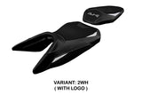 KTM 125 Duke 2017-2025 Seat Cover Tappezzeria Italia TPZ in White and Black