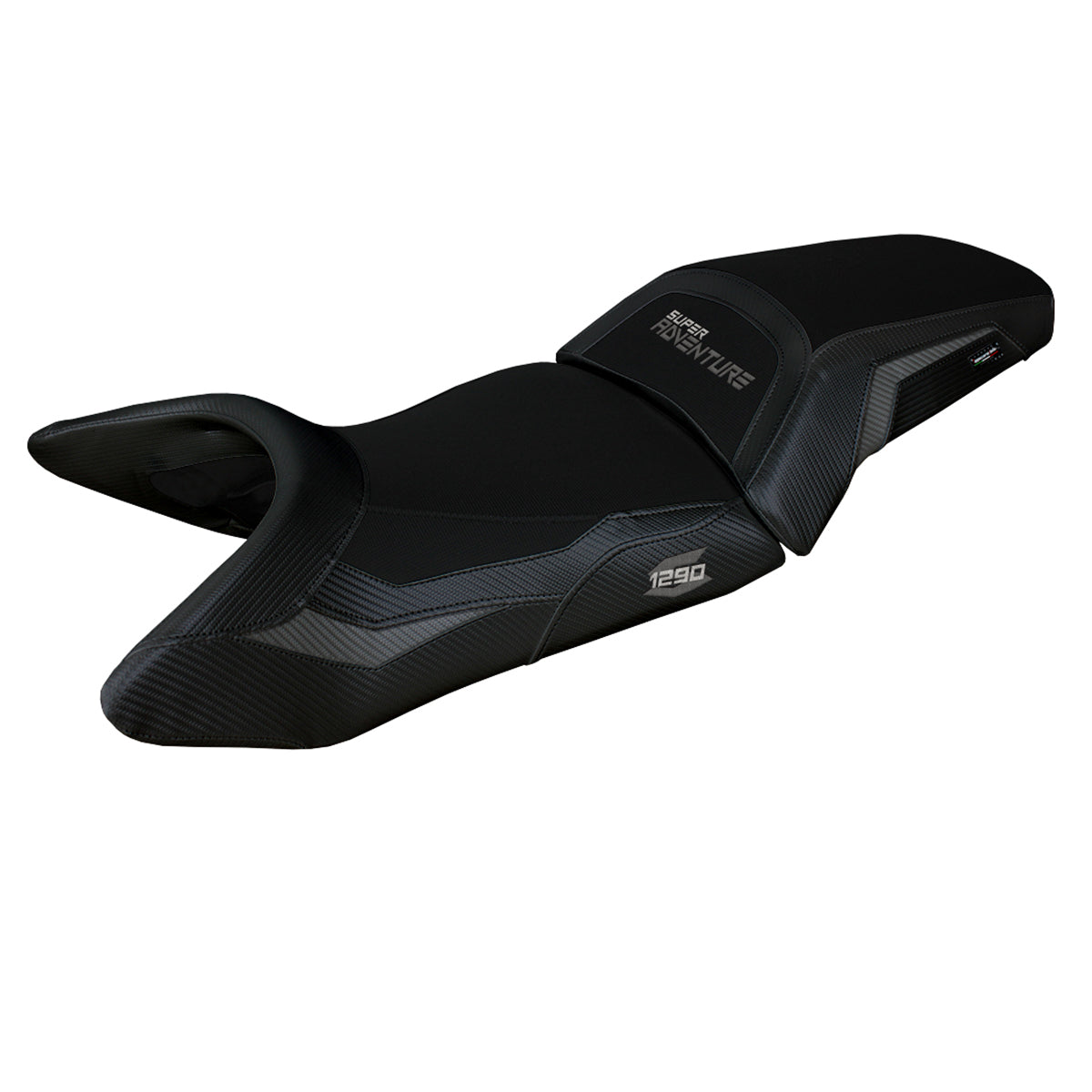 KTM 1290 Super Adventure S 2021-2024 Seat Cover Tappezzeria Italia TPZ in Grey and Black