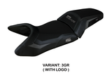 KTM 1290 Super Adventure S 2021-2024 Seat Cover Tappezzeria Italia TPZ in Grey and Black