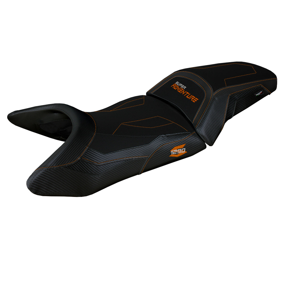 KTM 1290 Super Adventure S 2021-2024 Seat Cover Tappezzeria Italia TPZ Comfort in Black