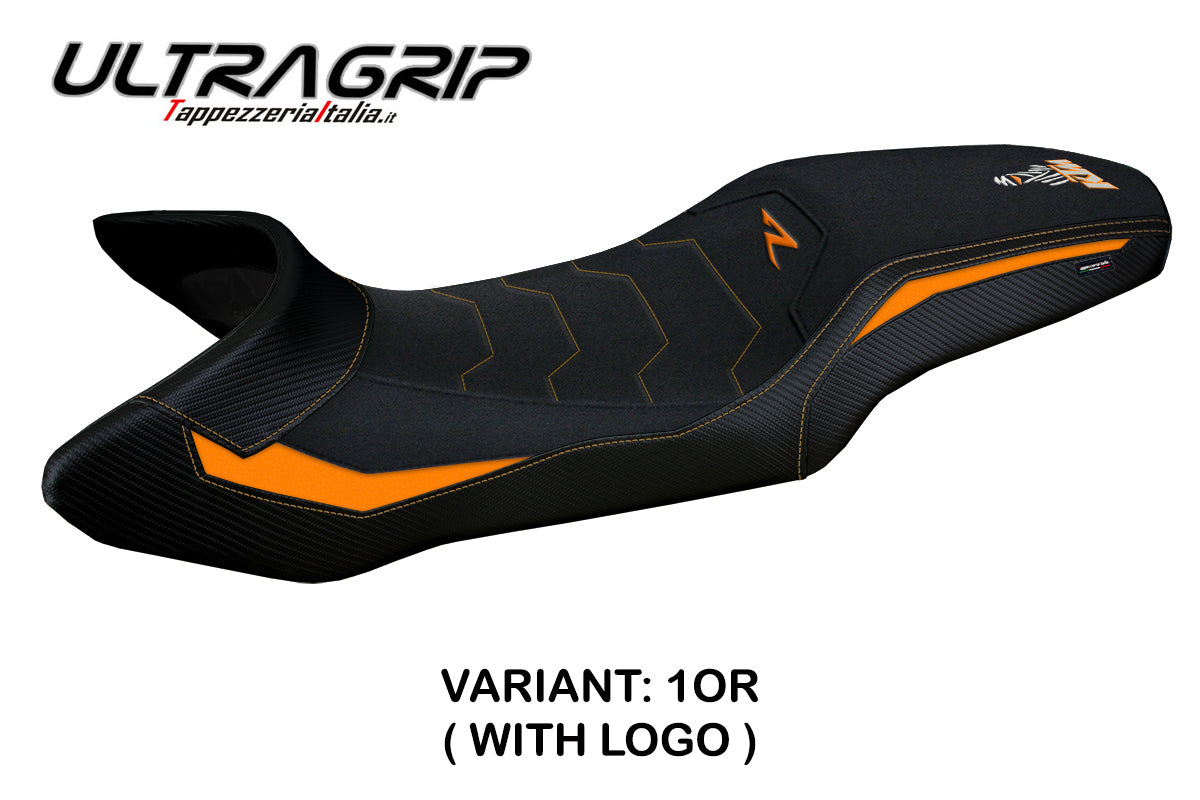 KTM 1290 Super Adventure R 2021-2023 Seat Cover Tappezzeria Italia TPZ Ultragrip in Orange