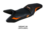 KTM 1390 Super Adventure S 2025 Seat Cover Tappezzeria Italia TPZ Orange Black