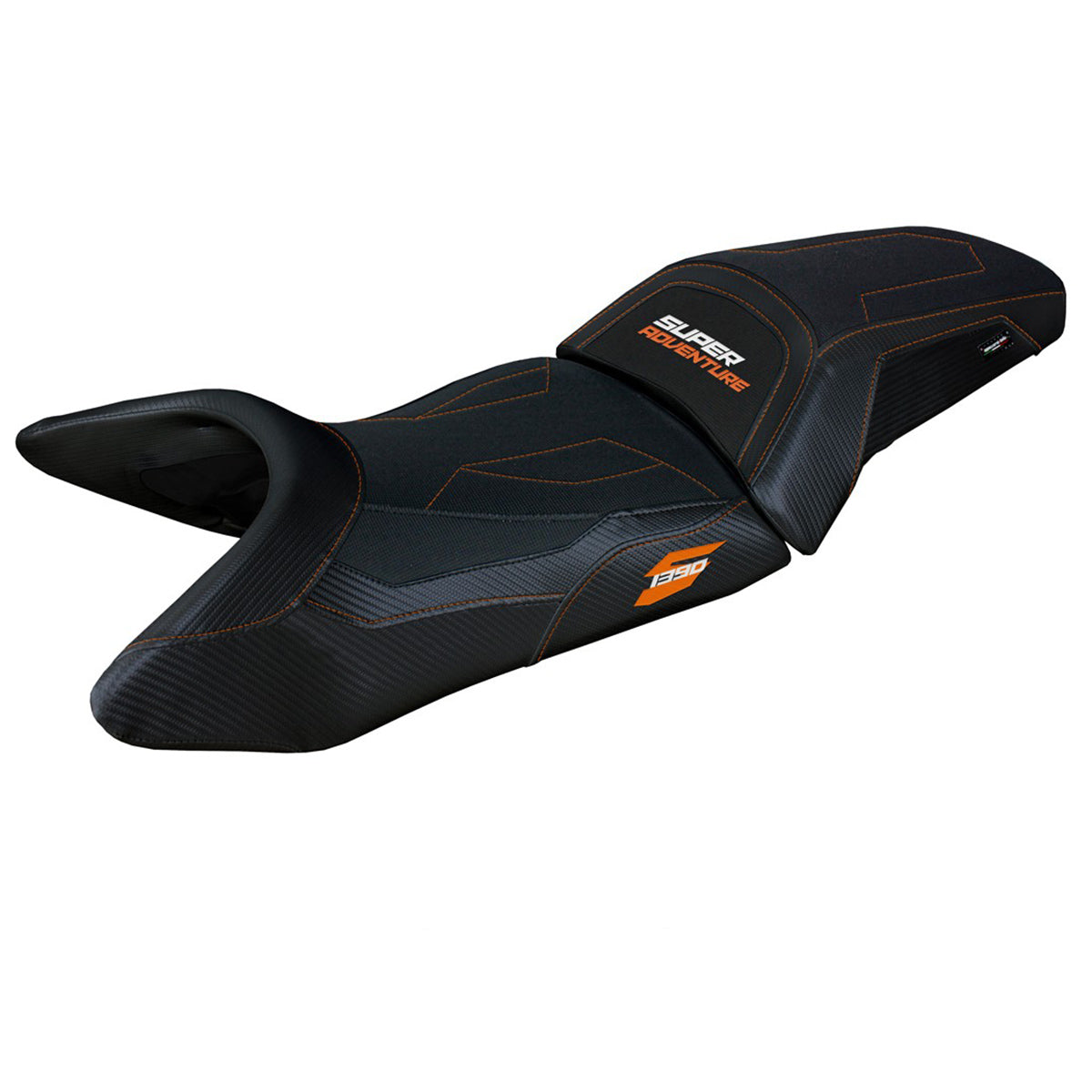KTM 1390 Super Adventure S 2025 Seat Cover Tappezzeria Italia TPZ Comfort Black