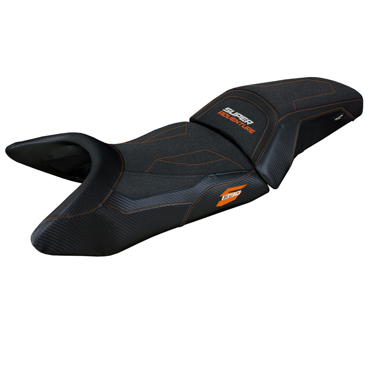 KTM 1390 Super Adventure S 2025 Seat Cover Tappezzeria Italia TPZ Ultragrip Black