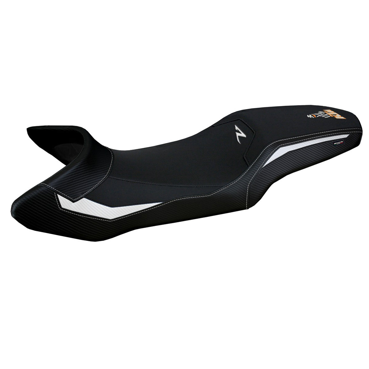 KTM 1390 Super Adventure R 2025 Seat Cover Tappezzeria Italia TPZ White Black