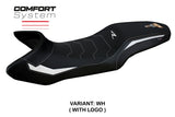 KTM 1390 Super Adventure R 2025 Seat Cover Tappezzeria Italia TPZ Comfort White Black