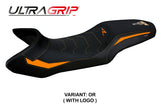 KTM 1390 Super Adventure R 2025 Seat Cover Tappezzeria Italia TPZ Ultragrip Orange Black