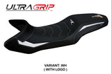 KTM 1390 Super Adventure R 2025 Seat Cover Tappezzeria Italia TPZ Ultragrip White Black