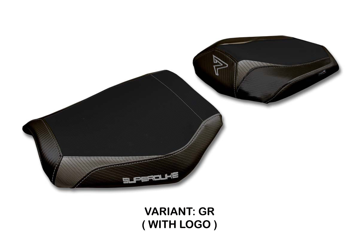 KTM 1390 Super Duke R 2024-2025 Seat Cover Tappezzeria Italia TPZ in Grey and Black