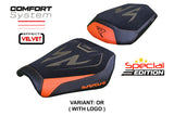 KTM 1390 Super Duke R 2024-2025 Seat Cover Tappezzeria Italia TPZ Special Ed. Comfort in Orange and Black