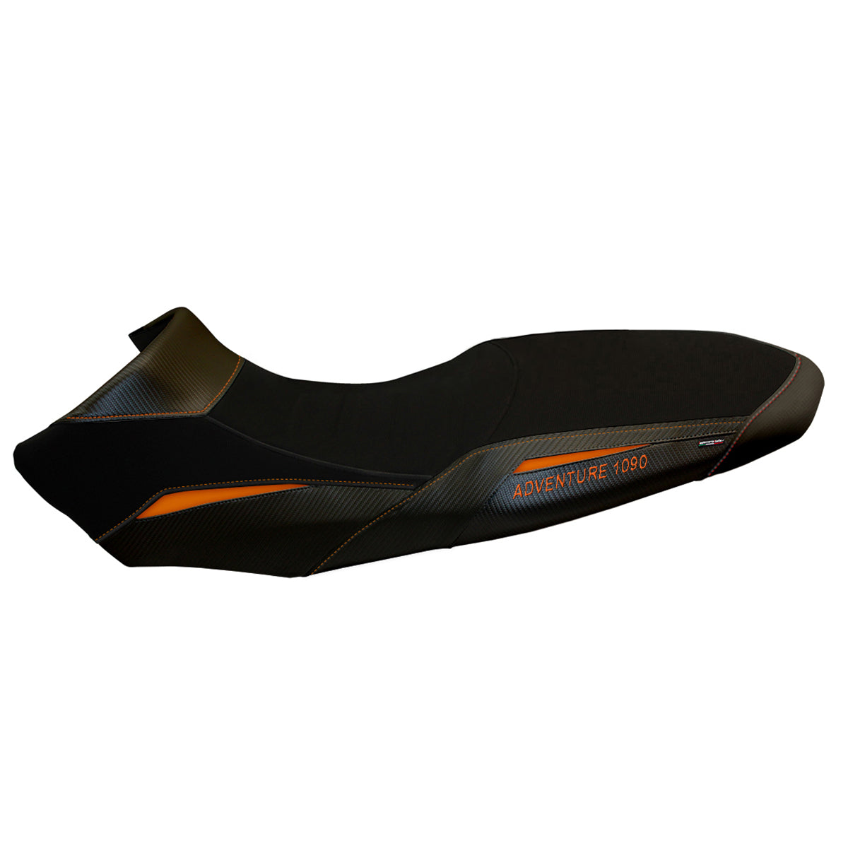 KTM 1090 Adventure R 2017-2019 Seat Cover Tappezzeria Italia TPZ in Black Orange SE