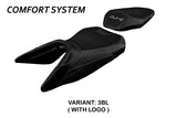 KTM 390 Duke 2017-2023 Seat Cover Tappezzeria Italia TPZ Comfort in Black