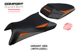 KTM 390 Duke 2024 2025 Seat Cover Tappezzeria Comfort Black Orange Grey