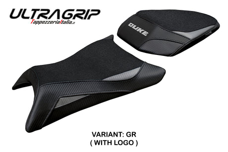 KTM 390 Duke 2024 2025 Seat Cover Tappezzeria Ultragrip Black Grey