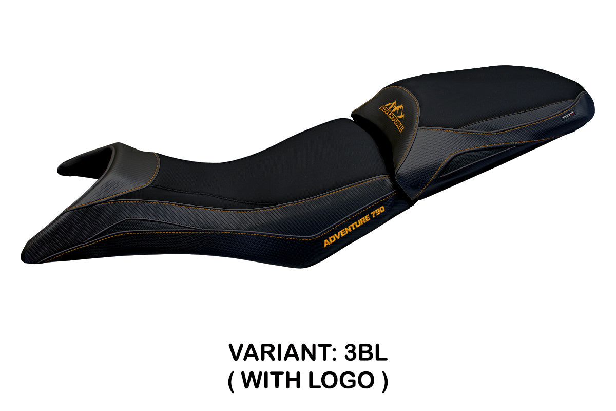 KTM 790 Adventure S 2019-2020 Seat Cover Tappezzeria Italia TPZ in Black