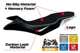 KTM 890 SMT 2023-2026 Seat Cover TPZ Italia Comfort White Black
