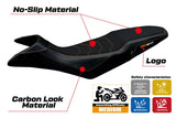 KTM 890 SMT 2023-2026 Seat Cover TPZ Italia Ultragrip Black