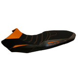KTM 1090 Adventure R 2017-2019 Seat Cover Tappezzeria Italia TPZ Comfort in Orange and Black