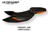 KTM 1290 Super Duke R 2014-2019 Seat Cover Tappezzeria Italia TPZ Ultragrip in Orange