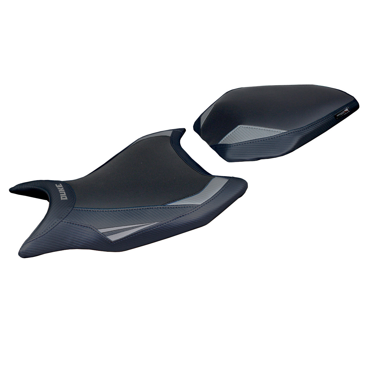 KTM 990 Duke 2024-2025 Seat Cover Tappezzeria Italia TPZ Comfort in Grey and Black