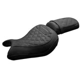 Funda de asiento Kawasaki Eliminator 500 2024-2025 Tappezzeria Italia TPZ Negro
