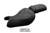 Funda de asiento Kawasaki Eliminator 500 2024-2025 Tappezzeria Italia TPZ Negro