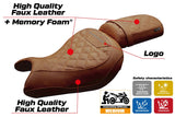 Kawasaki Eliminator 500 2024-2025 Seat Cover Tappezzeria Italia TPZ Comfort Brown