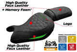 Kawasaki Eliminator 500 2024-2025 Seat Cover Tappezzeria Italia TPZ Comfort Green Black