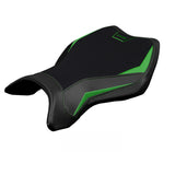 Kawasaki Ninja H2 H2R 2015-2025 Seat Cover Tappezzeria Italia TPZ in Green and Black