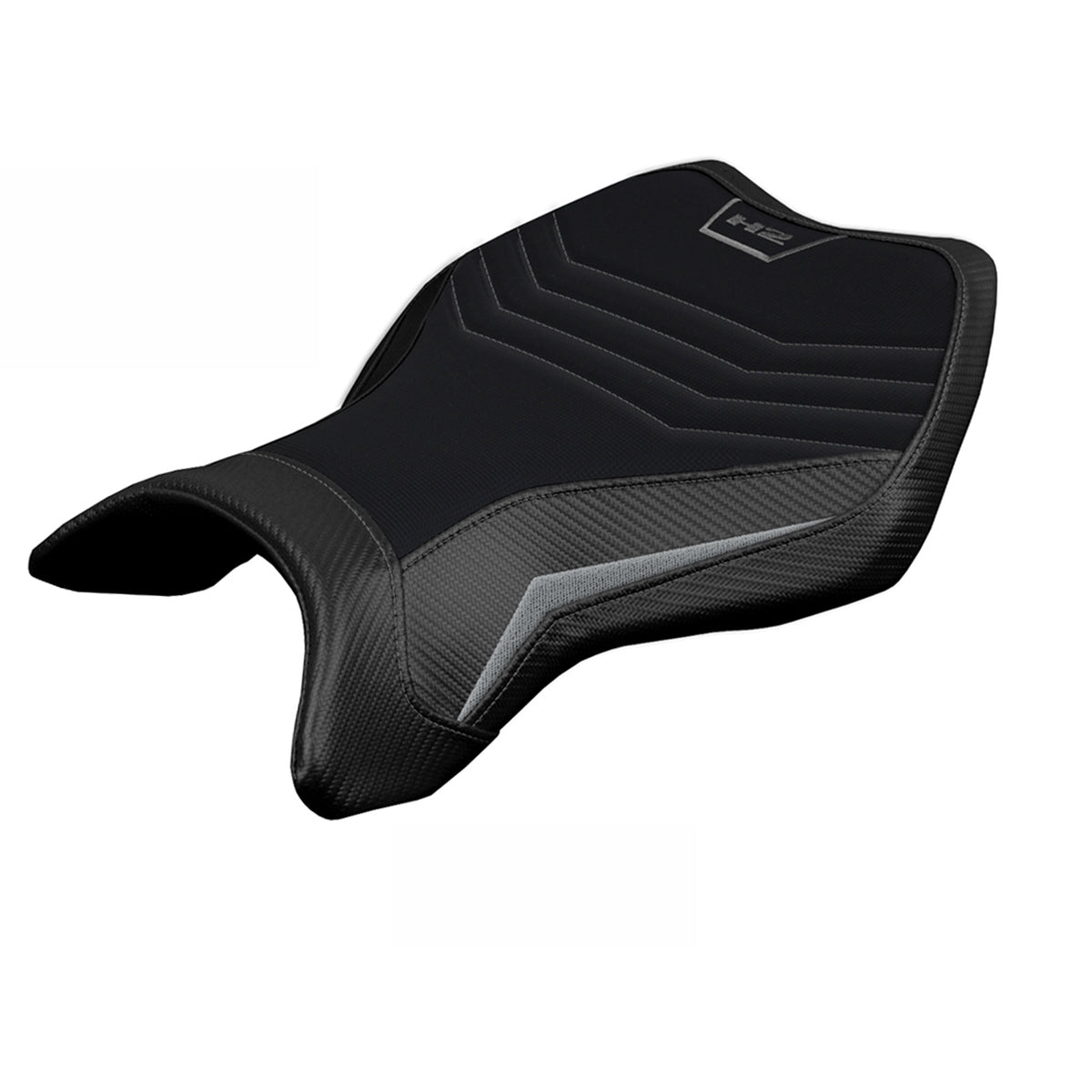 Kawasaki Ninja H2 H2R 2015-2025 Seat Cover Tappezzeria Italia TPZ Comfort in Silver