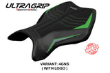 Kawasaki Ninja H2 H2R 2015-2025 Seat Cover Tappezzeria Italia TPZ Ultragrip in Green S
