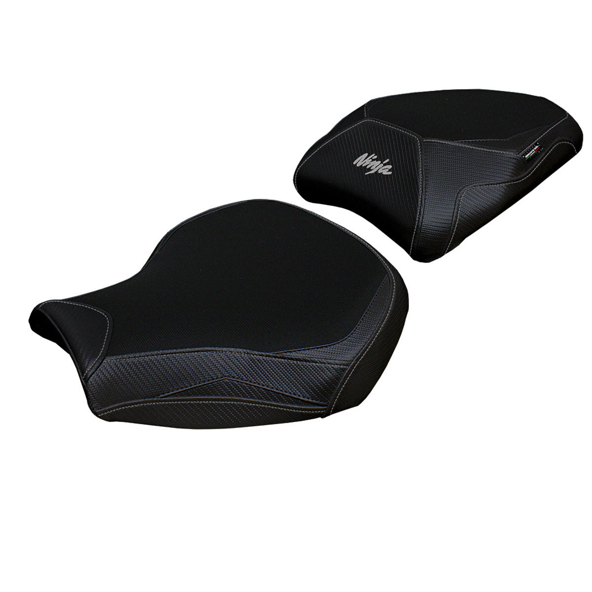 Kawasaki Ninja H2 1000SX 2018-2025 Seat Cover Tappezzeria Italia TPZ in Black