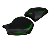 Funda de asiento Kawasaki Ninja H2 1000SX 2018-2025 Tappezzeria Italia TPZ en verde