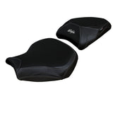 Funda de asiento Kawasaki Ninja H2 1000SX 2018-2025 Tappezzeria Italia TPZ Comfort en negro