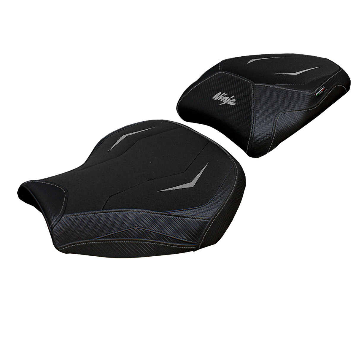 Kawasaki Ninja H2 1000SX 2018-2025 Seat Cover Tappezzeria Italia TPZ Ultragrip in Black