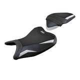 Kawasaki Ninja 250 2018 2019 Seat Cover Tappezzeria Italia TPZ in White and Black